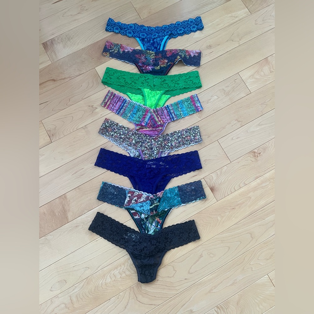 8 Pair Hanky Panky low-rise Underwear